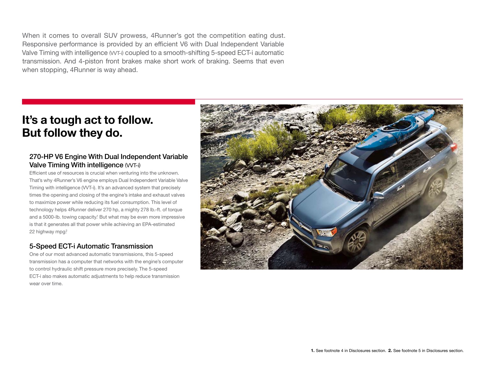 2013 Toyota 4Runner Brochure Page 9
